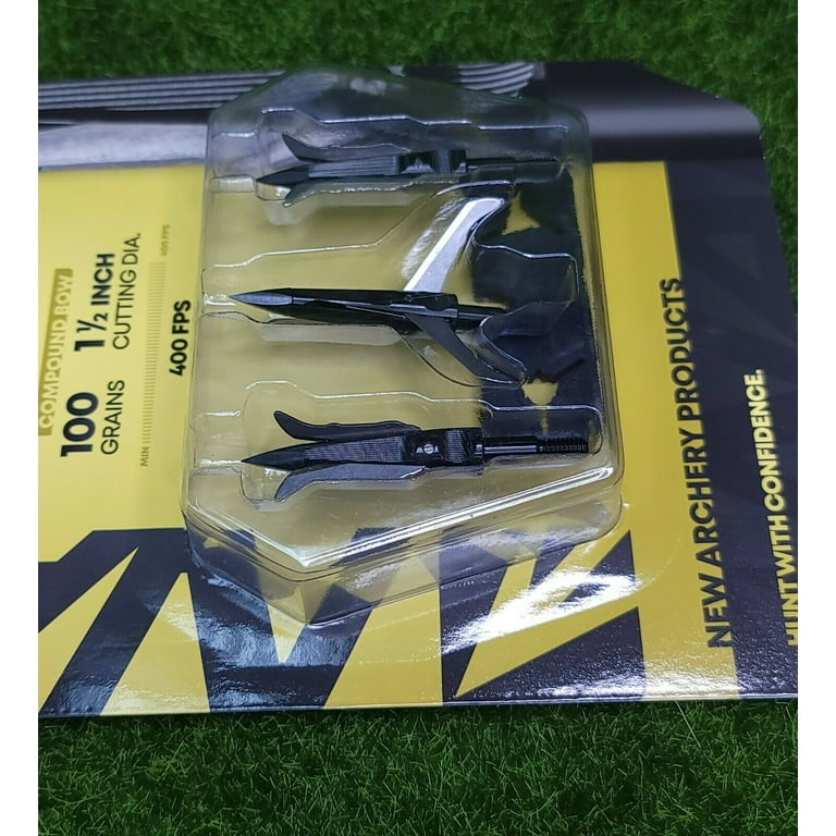 New Archery Products Mechanical Broadhead Spitfire, 3 Blades, 100