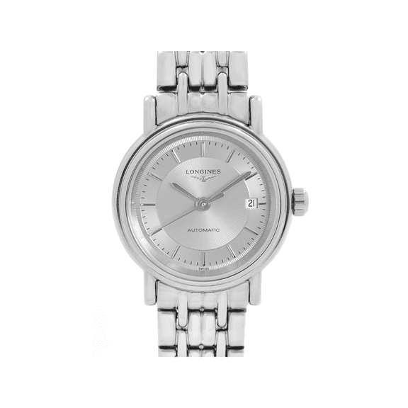 Longines Presence 25.5mm Steel Silver Dial Automatic Ladies Watch L4.321.4.78.6