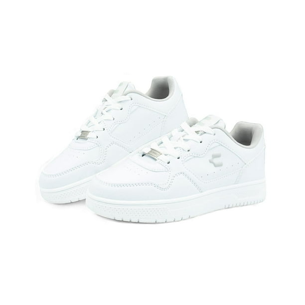 Tenis Charly Para Dama Estilo Casual Blanco 22-26 Elegantes blanco 24.5