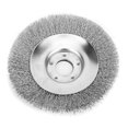 thumbnail image 2 of Steel Wire Weeding Wheel,Weeding Wheel Mower Twisting Weeding Wheel Weeding Wheel Versatile Functionality, 2 of 8