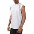 thumbnail image 4 of Pro Club Men's Heavyweight Sleeveless Muscle T-Shirt 113-GRY-2XL, 4 of 4