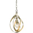 thumbnail image 4 of Beaumont Lane Mini Teardrop Cage Pendant in White Gold, 4 of 6