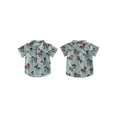 thumbnail image 2 of BemeyourBBs Toddler Baby Boys Western Cowboy Outfits Shirts Short Sleeve Horse/Boots Print Button Down Shirts Cute Summer Shirt Tops Clothes, 2 of 9