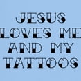 thumbnail image 3 of CafePress - Jesus Loves Me And My Tattoos Light T Shirt - Men's Classic Graphic T-Shirt, 3 of 4