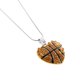 thumbnail image 3 of Collar Colgante Baloncesto de Cristal Cadena Amarillo, 3 of 6