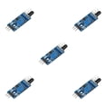 thumbnail image 2 of Sidaley Sensor Module Adjustable Distance 3-5v DC Supply with Flexible Transducer Reflection Durable Power Photoelectric Indicator Red Type2 NO2, 2 of 5