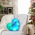 thumbnail image 5 of Valentine's Day Pillows, I Love You Throw Pillow, LED Twinkle Heart Pillow, Night Light Glowing Cushions Plush Stuffed Toys Gifts for Grandma Wife Her Friends, Valentine's Day, Anniversary, 5 of 7