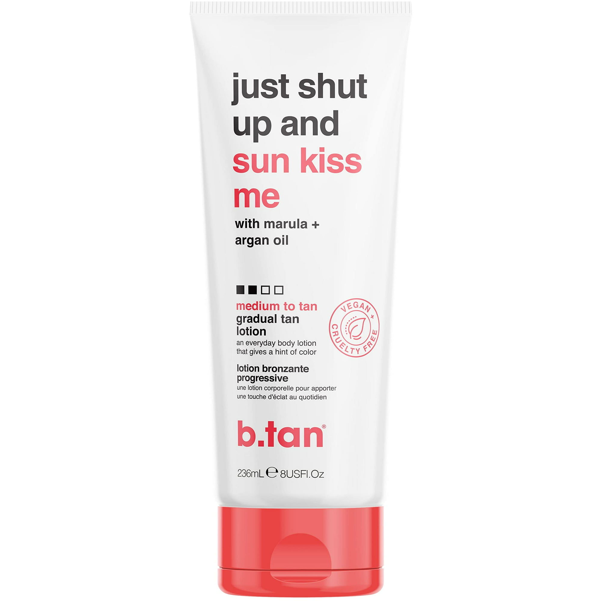 just shut up and sun kiss me gradual tan whip (8oz) just shut up and sun kiss me gradual tan whip (8oz)
