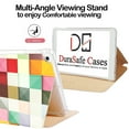 thumbnail image 6 of DuraSafe Cases For iPad 5th / 6th Gen & Air 1st / 2nd Gen - 9.7" MRJN2LL/A MR7G2LL/A MP2F2LL/A MP2G2LL/A MD785LL/A MD788LL/A Slim Book Cover with AirBag Corner for Extra Shock protection - Color Grid, 6 of 8
