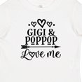 thumbnail image 4 of Inktastic Gigi and Poppop Love Me Girls Baby T-Shirt, 4 of 5