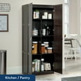 thumbnail image 2 of Sauder Select Storage Cabinet, Cinnamon Cherry Finish, 2 of 11