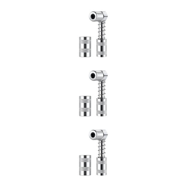 Speravity Herramienta de ajuste de grasa de construcción totalmente metálica con manga para una lubricación eficiente Adaptador de conector de Type1 NO1