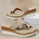thumbnail image 4 of MKLEKYY Sandalias para Dama, Informales, de Suela Gruesa, de Tacón Medio, Cómodas, para Playa, para Verano, 4 of 4