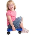 thumbnail image 2 of Fun and Function Plastic Scooter Board with Handles - 16 inch - Improves Balance, Posture and Coordination with Exercise for Ages 3+, 2 of 8