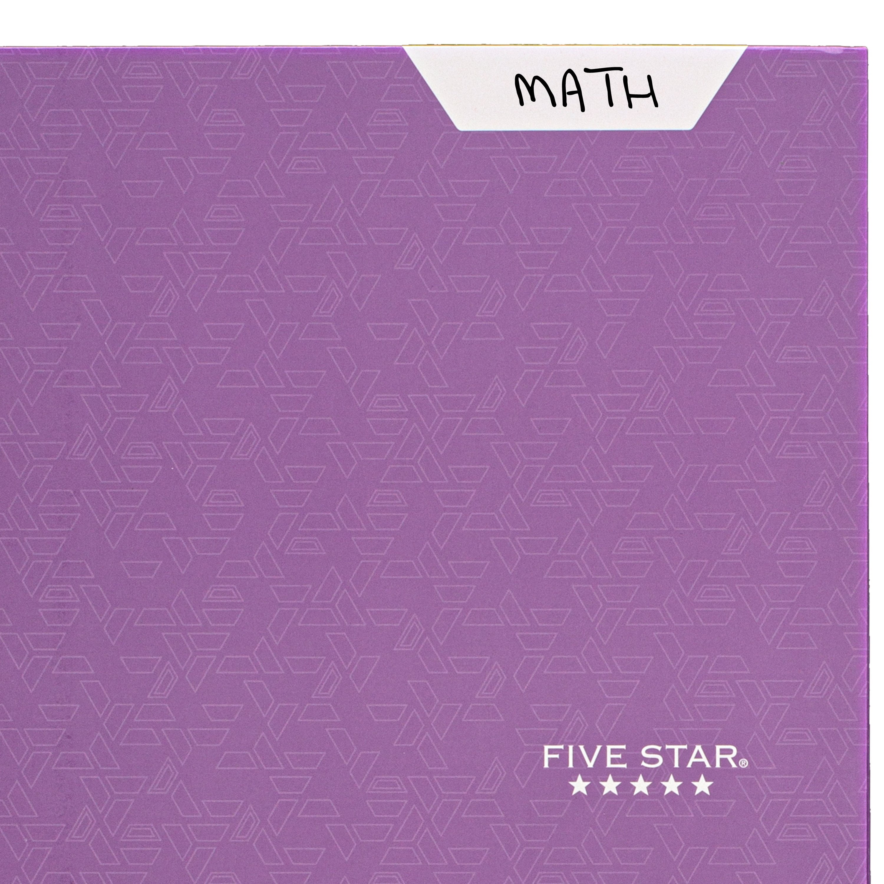 (2 pack) Five Star 4-Pocket Paper Folder, Amethyst Purple
