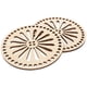 thumbnail image 4 of Wooden Basket Base 2Pcs Beige Smooth Touch for DIY, 4 of 4