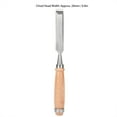 thumbnail image 2 of LLC 1pcs Flat Chisel Woodworking Tool Wooden Handle Hardware Tools Industrial Accessory Cr V, 2 of 5