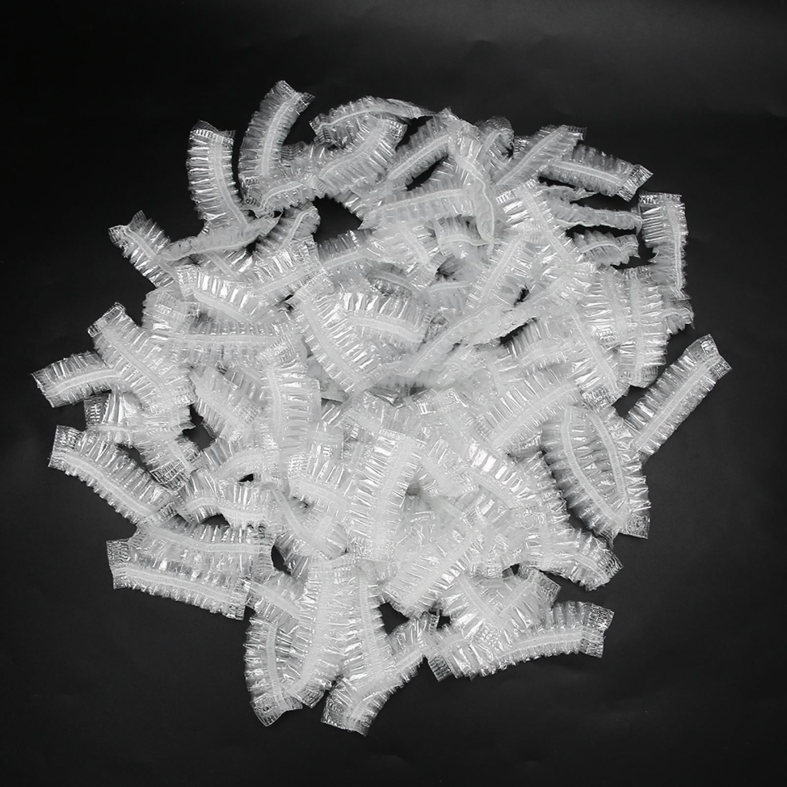 LAFGUR Disposable Ear Protectors,Waterproof Ear Covers,100PCS Disposable Elastic Water‑Proof Ear