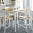 thumbnail image 1 of Progressive Furniture Christy Wood Counter Height Dining Table Light Oak White, 1 of 2