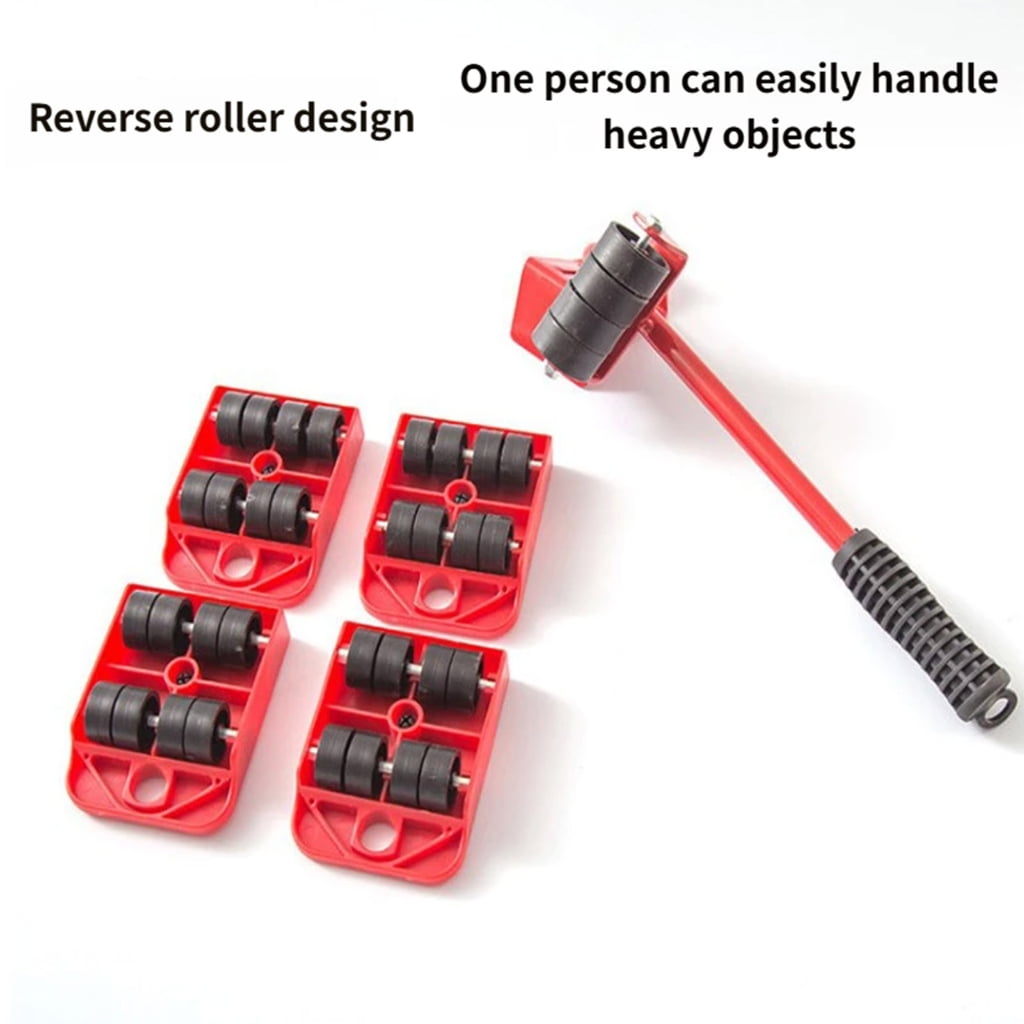 Good Quality Plastic Wheel Sliders Set for Smooth Rotating and Easy Furniture Moving on All Types of Flooring Surfaces