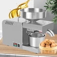 thumbnail image 4 of 600W Oil Press Machine Stainless Steel Peanut Olive Automatic Oil Extraction Commerical, 4 of 13