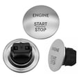 thumbnail image 3 of Interruptor de encendido del motor con botón pulsador Go Start Stop sin llave 2215450714 Plata Ndcxsfigh  Accesorios para autos y motos, 3 of 5