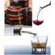 thumbnail image 4 of Paquete de 10 vertedores de botellas, tapones de acero inoxidable, pico vertedor cónico para líquido, vertedor de tapón de goteo con tapón, vino, aceite, cóctel, Etc., 4 of 5