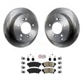 thumbnail image 1 of Transit Auto Rear Disc Brake Rotors and Ceramic Pads Kit for Car Lexus IS250 K8A-100913, 1 of 11