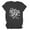 Dark Gray, variant on Xiaoxatg Womens T Shirts,Women Please Don't Be Rude Lettering Print Round Neck Short Sleeve T Shirt Top for Women Everyday WearBlackXXXL