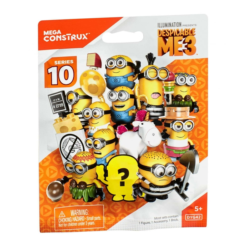 Mega Construx Despicable Me 3 Figure Blind Pack (Styles May Vary