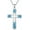 cross 6, variant on 925 Sterling Silver Genuine Turquoise Cross Pendant Necklace Vintage Boho Victorian Style Jewelry Gifts for Women Mothers