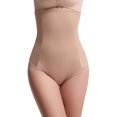 thumbnail image 1 of PEASKJP Shapewear Tummy Control Firm Control Shapewear Seamless Sculpting Thong Body Shaper, Beige M, 1 of 5