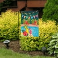 thumbnail image 3 of Poolside Paradise Summer Garden Flag Welcome Tropical 12.5" x 18" Briarwood Lane, 3 of 4