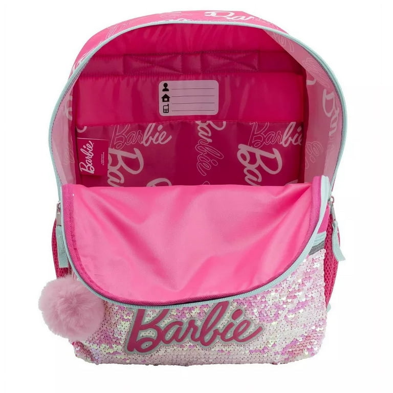 Barbie Spacious Main Compartment School Backpack