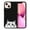 White Silver Point Ragdoll Cat, variant on FINCIBO Soft Rubber Cover Case for Apple iPhone 13 mini 5.4" 2021 (NOT FIT iPhone 13 Pro 6.1"/iPhone 13 6.1"/iPhone 13 Pro Max 6.7" 2021), Animal Black Tricolor Aussie Australian Shepherd Dog