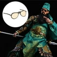 thumbnail image 4 of 1:6 Pair of Fashion Round Alloy for 12inches Action Figures Male & Female Accessories Dress Costume - E02 Black, 4 of 8