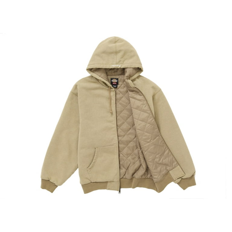 ジャケット・アウター Supreme Dickies Lined Zip Up Hooded Supreme-Dickies-Quilted-Lined-