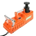 thumbnail image 4 of Juego de elevación hidráulica para coche, gato eléctrico de suelo DC12V 15T, color naranja, para cambio de neumáticos, furgoneta, camión, SUV, 4 of 12