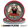 thumbnail image 6 of Popeye Plates Birthday Supplies Decorations Decor Backdrop Banner Cake Topper Fans, 6 of 6