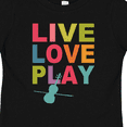 thumbnail image 4 of Inktastic Live Love Play Violin Girls Toddler T-Shirt, 4 of 5
