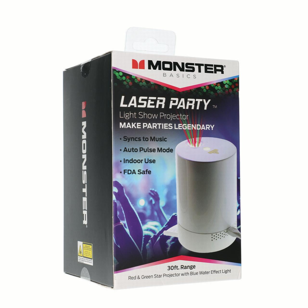 Monster Rechargeable Laser Light Show Projector