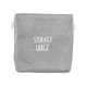 thumbnail image 1 of Moyic 1 cesto de ropa sucia, cesta de Picnic de lino plegable de gran capacidad, caja de juguetes de almacenamiento para niños, organizador de ropa Almacenamiento y organización del hogar gris Moyic HA2416-02B, 1 of 6