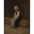 thumbnail image 3 of Adolph Tidemand 19x24 Black Modern Framed Museum Art Print Titled - Portrait of Sella Larsdatter Vikor (1871), 3 of 5