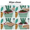 thumbnail image 4 of JEUXUS Cactus Table Cloth Round Table Cover, 4 of 7