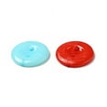 thumbnail image 4 of 100pcs Acrylic Sewing Buttons for Costume Design Plastic Buttons 2-Hole Dyed Flat Round Mixed color 15x2mm Hole: 1mm, 4 of 5