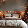 thumbnail image 4 of Hmgxay Christmas Rattan, Artificial Maple Leaf Wall Decoration, Red Fruit Festive Ornament, Holiday Home Decor, 4 of 6