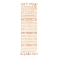 thumbnail image 3 of Unique Loom Mesa Collection Area Rug - Siphon (2' 2" x 6' 1" Runner Light Pink/Ivory), 3 of 7