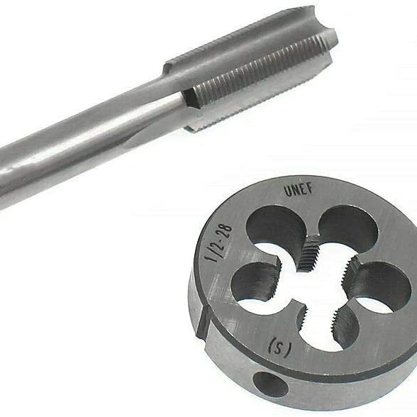 BLUED STEEL SLOTTED MUZZLE BRAKE 1/2 INCH UNF FITTING 