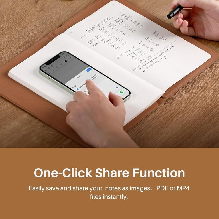 HUION NOTE 【中古】 HUION Note 2-in-1 Digital Notebook Drawing Tablet With Battery