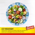 thumbnail image 4 of Glad Bols Ronds Jetables en Papier, Motif Victorien Vert - Bol Robuste, Résistant aux Trempettes, Résistant aux Coupures, Compatible Micro-Ondes pour Tous les Aliments et Usage Quotidien, 16 Oz, Lot de 50, 4 of 6